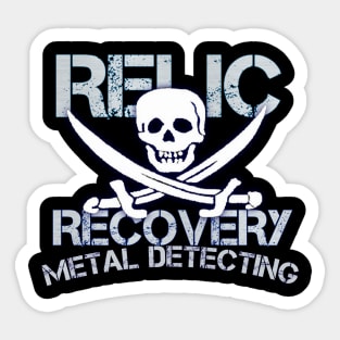 Metal detecting designs relic recovery Sticker